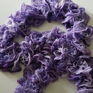 Handmade Purple Scarf